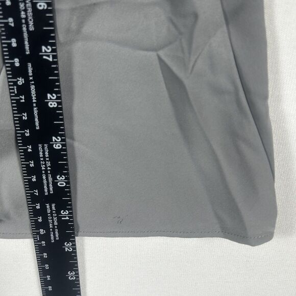 H&M NEW Formal Dress Women's Size S Small Gray Shoulder Patch NWT Back Zip - Picture 10 of 15